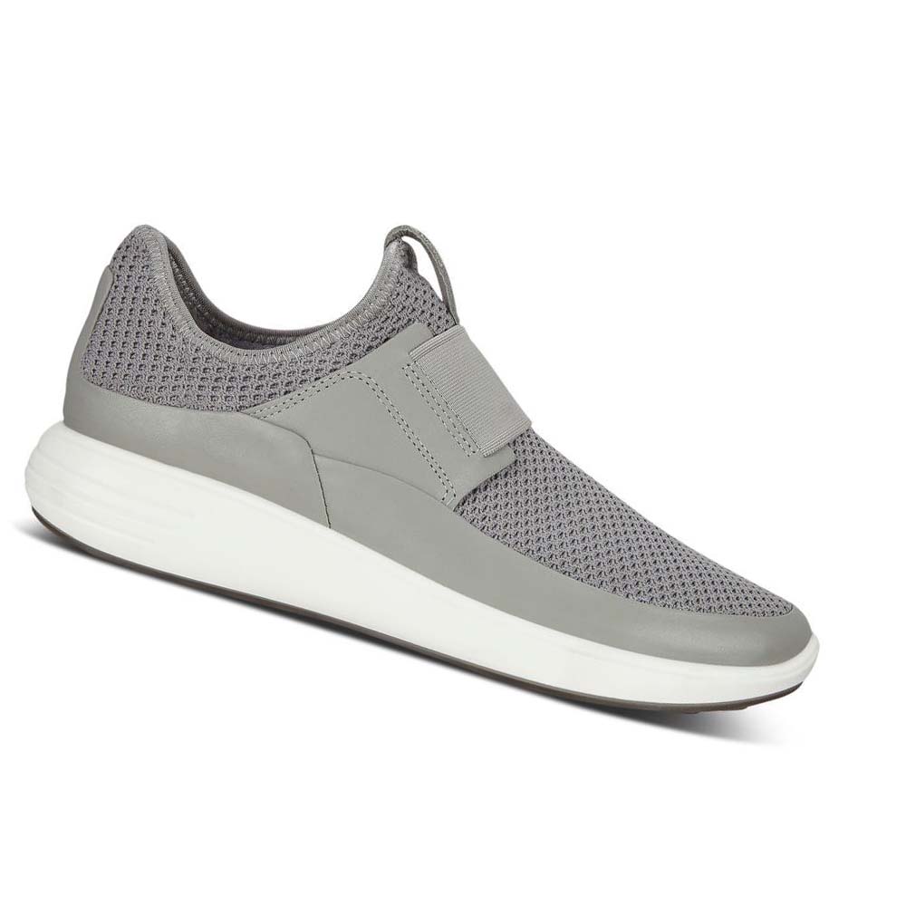 Ecco Soft 7 Runner Slip-on Fritidssko Dame Grå | NO 75HAP